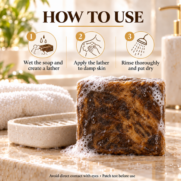 Duma Mbili African Black Soap