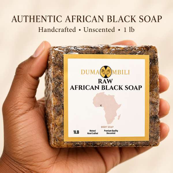 Duma Mbili African Black Soap