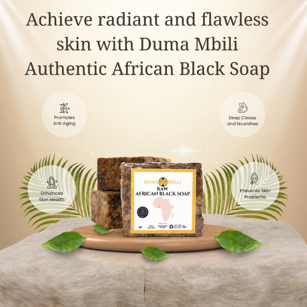 Duma Mbili African Black Soap