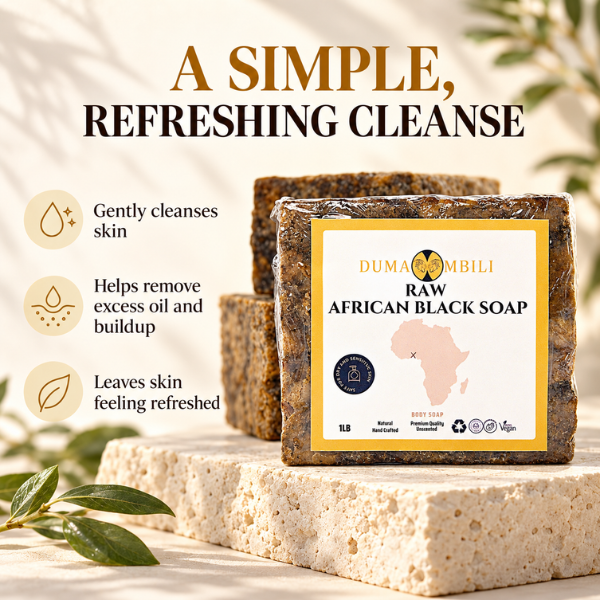 Duma Mbili African Black Soap
