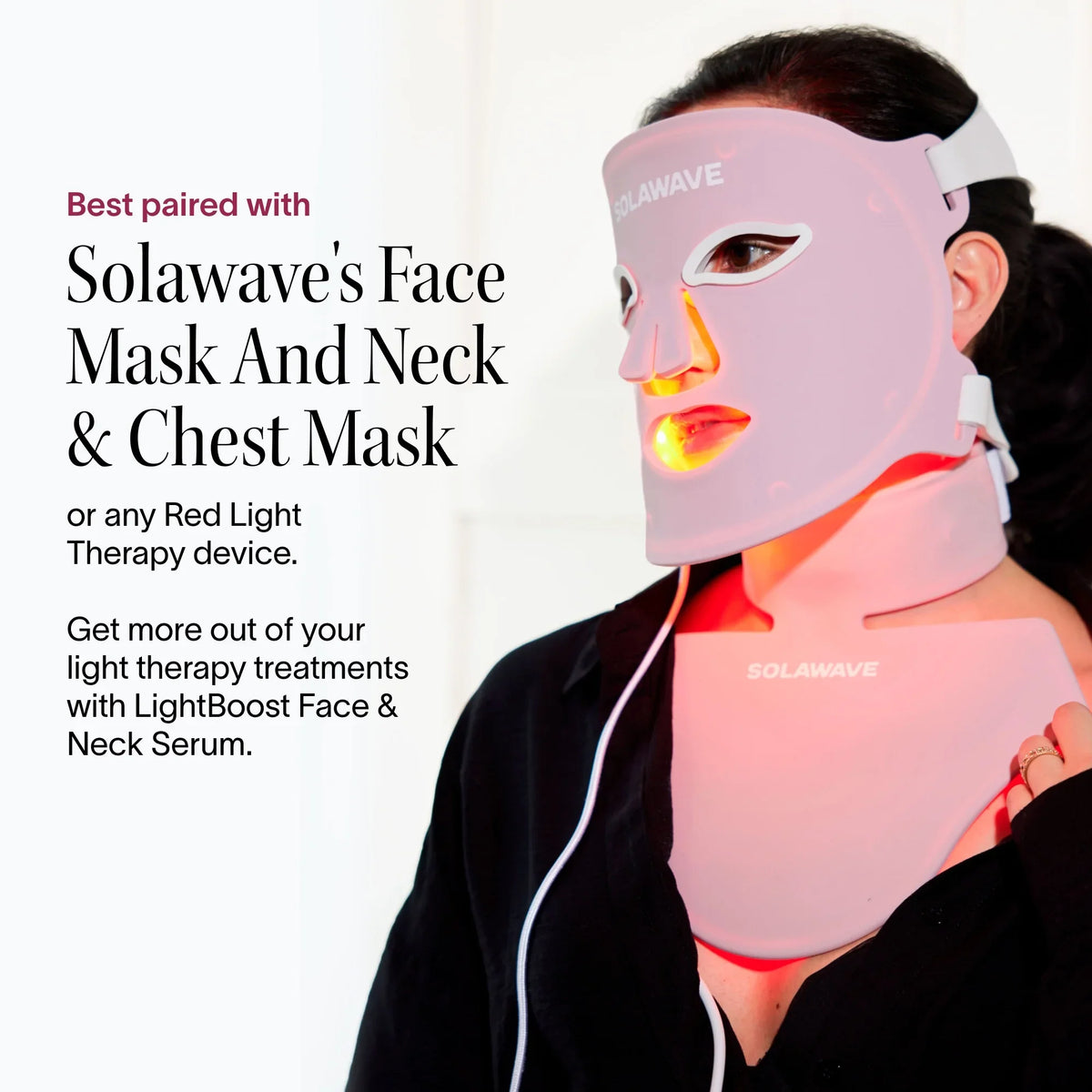 Solawave LightBoost Face & Neck Serum