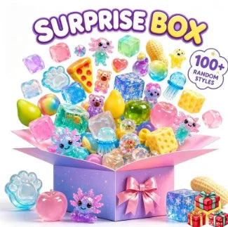 120+ Mystery Fidget Toy Blind Box ,Simulated Food,Antistress Foot Squishy Toy, Squeeze Toy, Mochi Squishy, Stress Reliever Toys